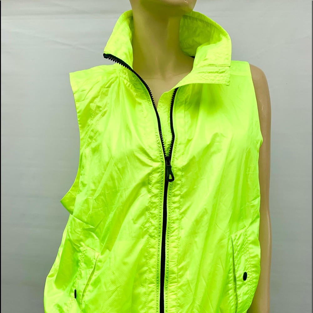 Lauren Ralph Lauren Active Neon Green Vest XL